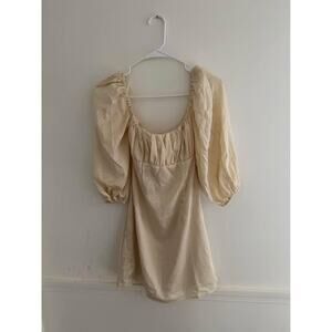 Butter Yellow Baby doll dress